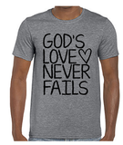 Gods Love NEVER Fails